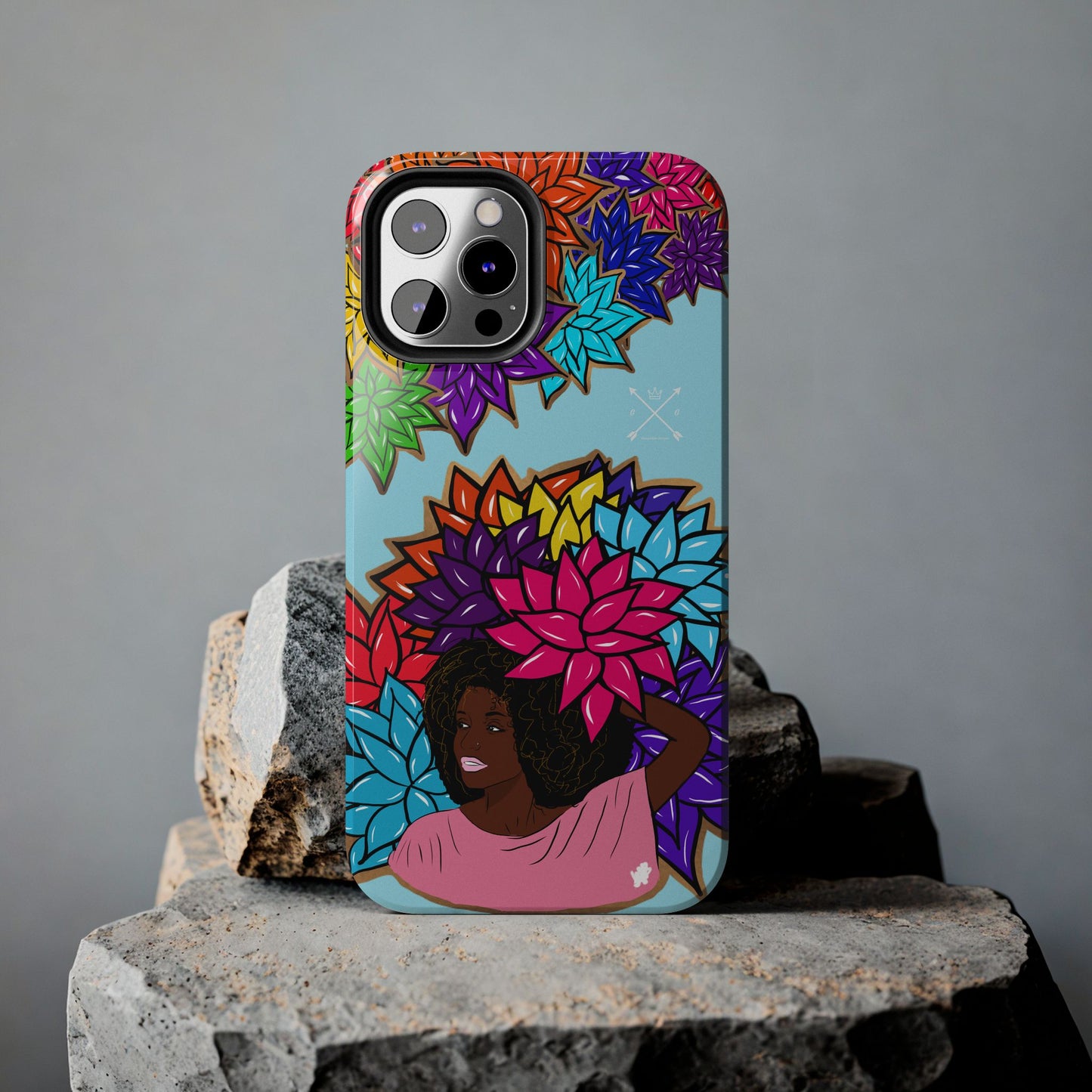 Beauty with Flowers - Tough Phone Cases