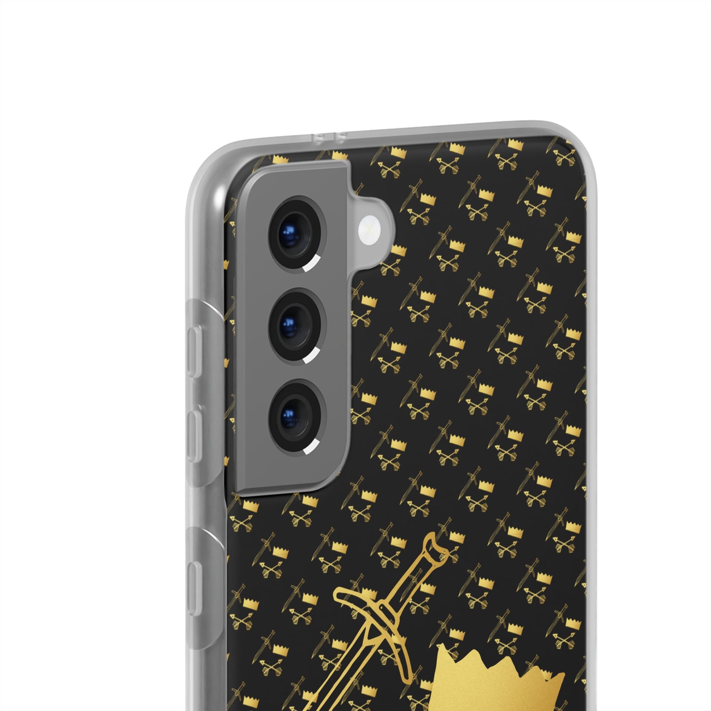 Gold and Bold Warrior - Flexi  Phone Cases