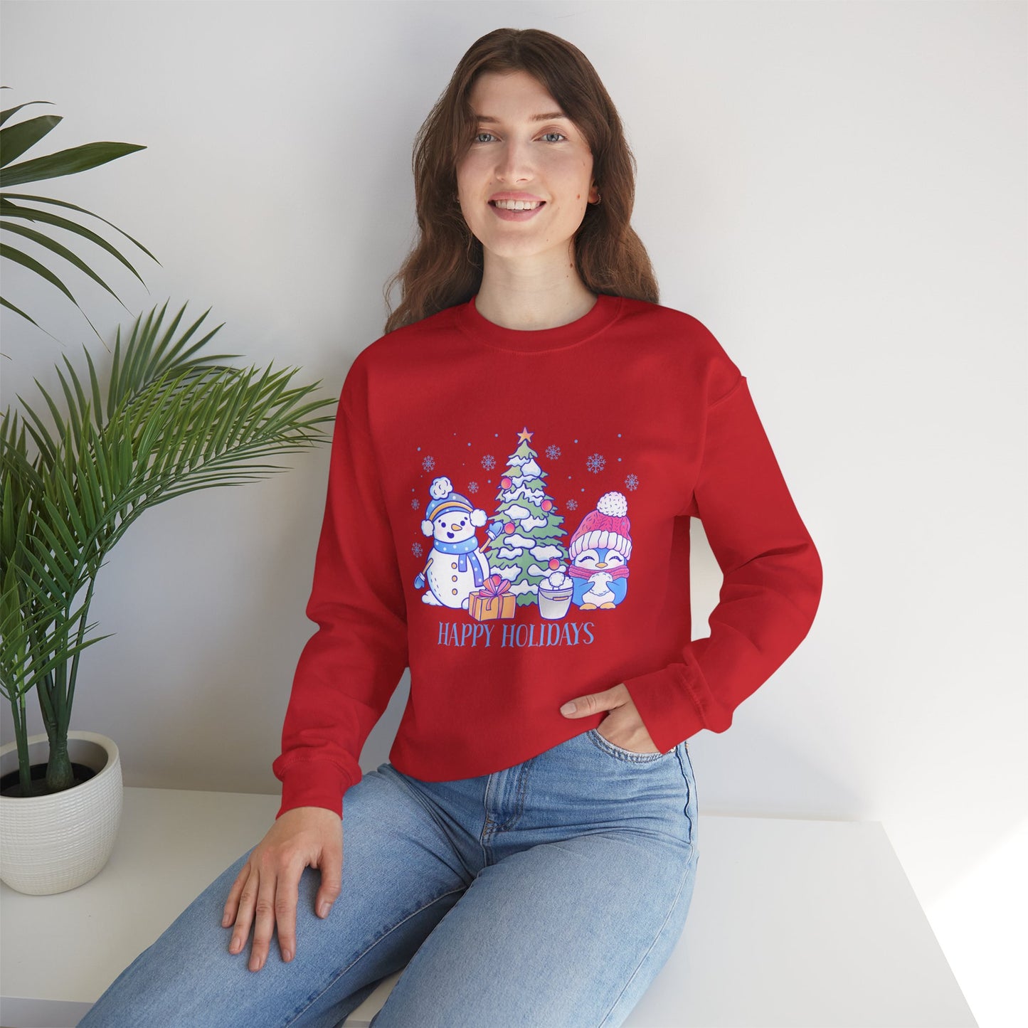 Happy Holidays - Unisex Heavy Blend™ Crewneck Sweatshirt