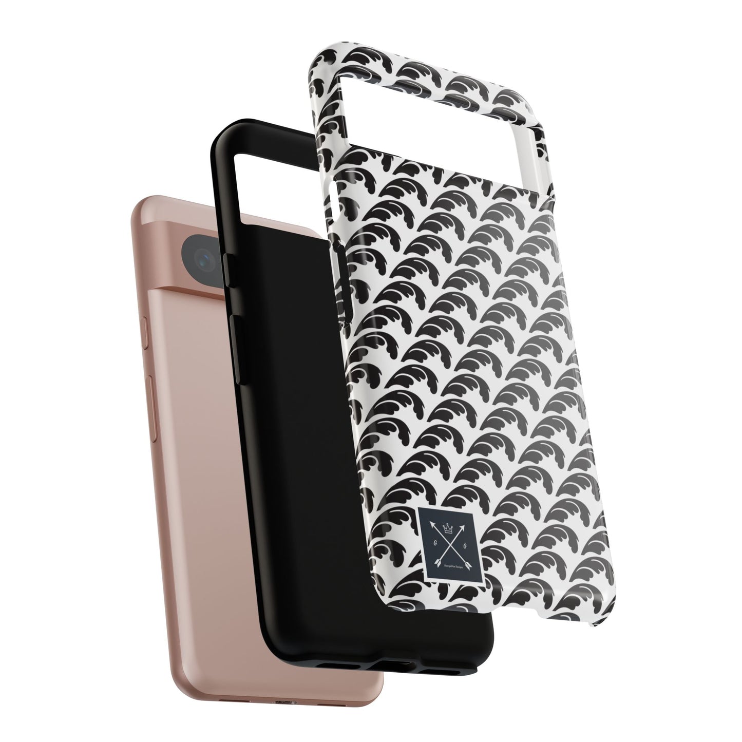 Beautiful Beloved One Flourish (black/white) - Tough Phone Cases