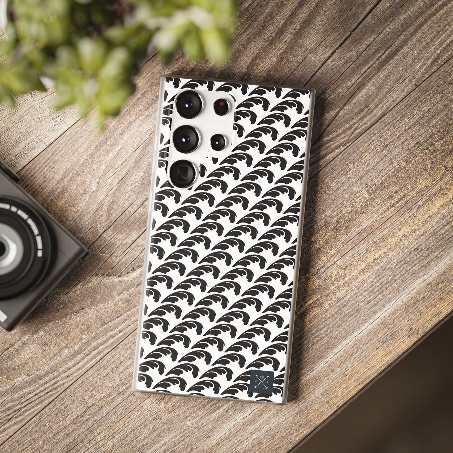 Beautiful Beloved Flourish (black/white) - Flexi Cases