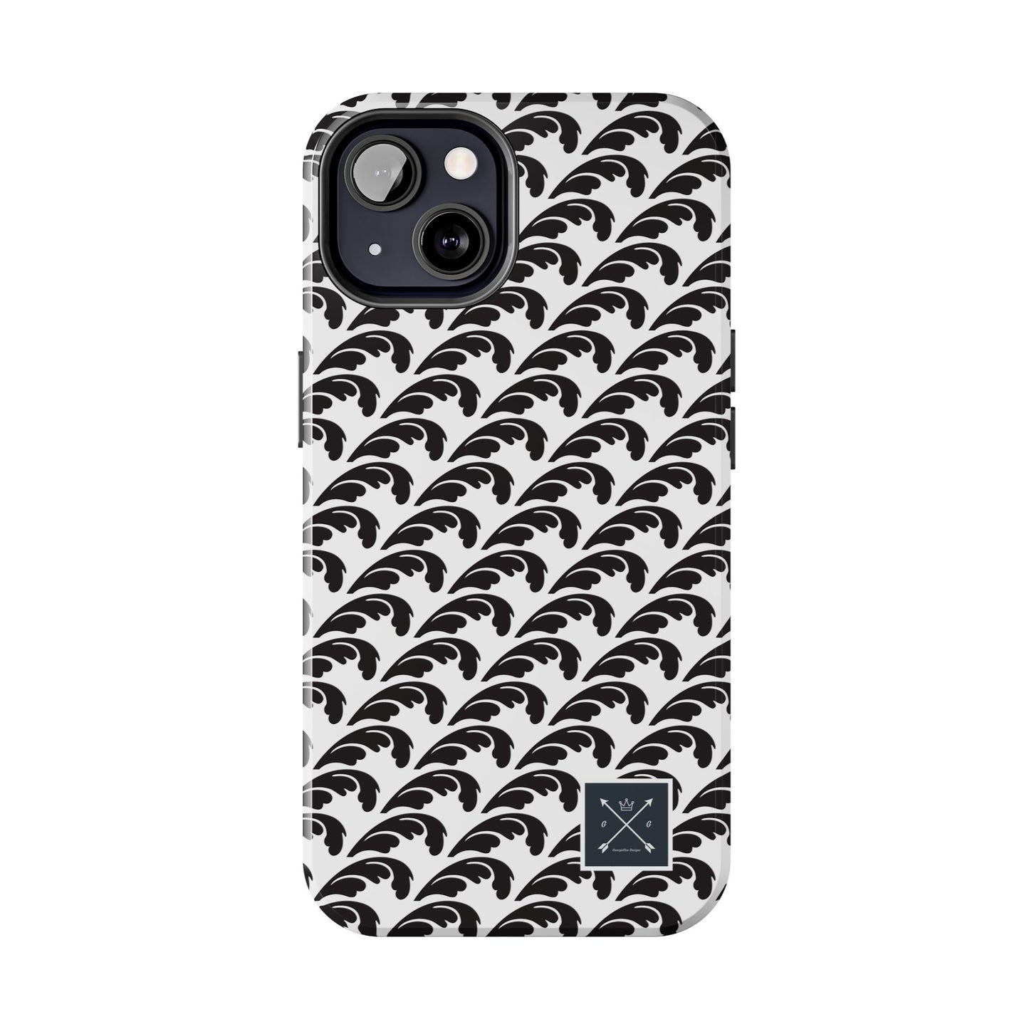 Beautiful Beloved One Flourish (black/white) - Tough Phone Cases
