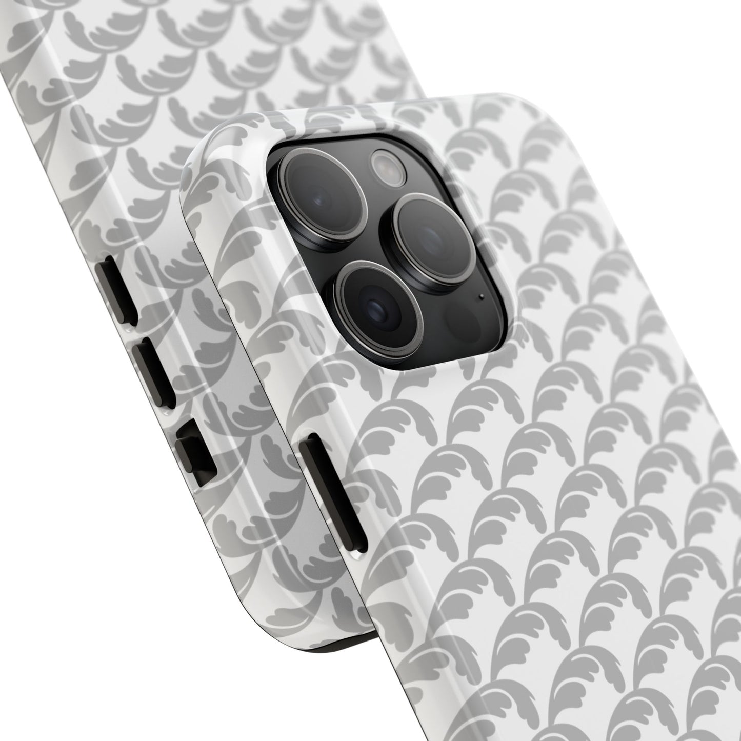 Beautiful Beloved Flourish (white/silver) - Tough Phone Cases