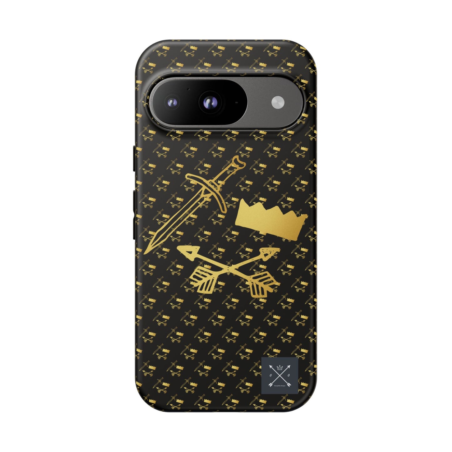 Gold and Bold Warrior - Tough Phone Cases