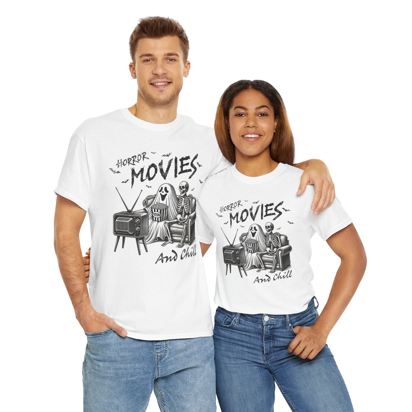 Horror Movies and Chill - Unisex Tee