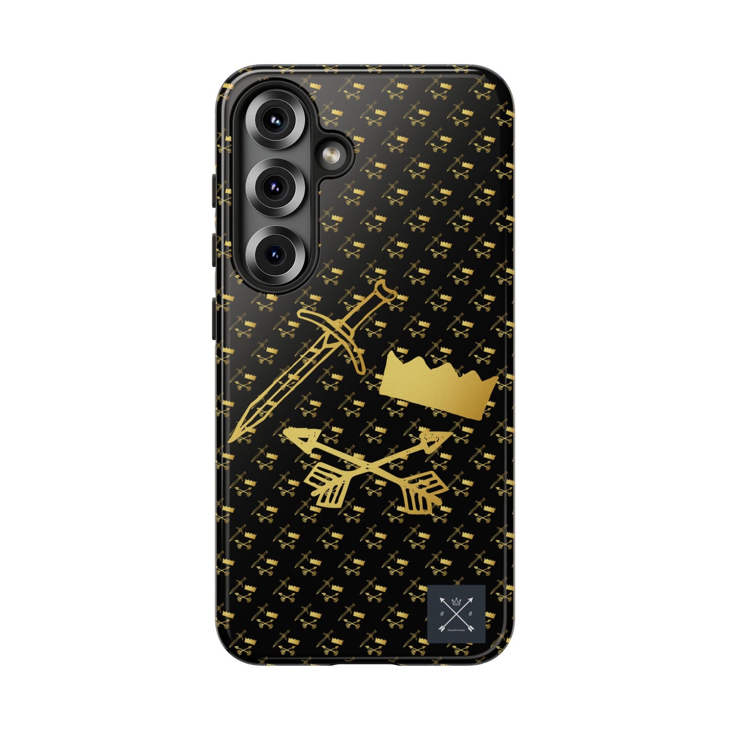 Gold and Bold Warrior - Tough Phone Cases