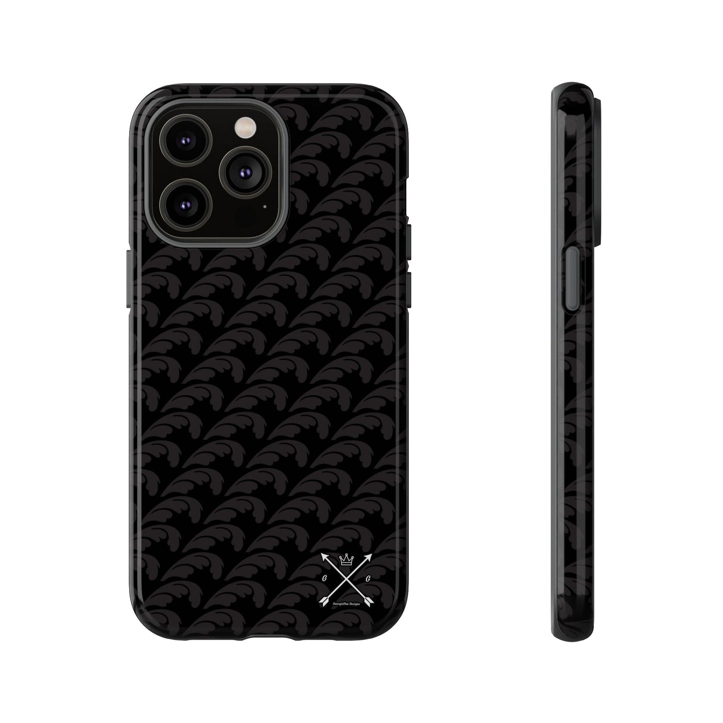 Beautiful Beloved One Flourish - Tough Phone Cases (black/black)