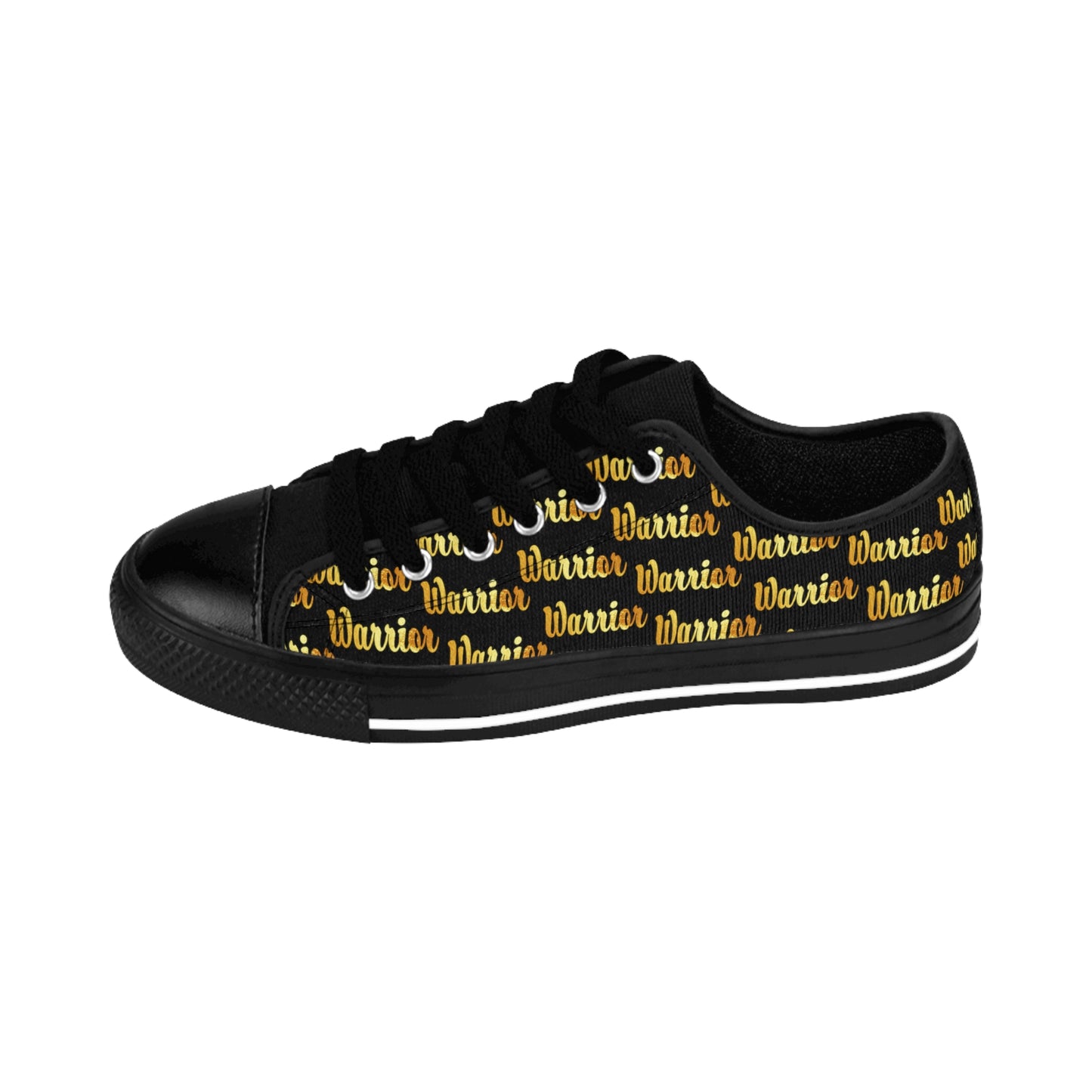Women's - Gold and Bold Warrior - Sneakers (ptrn)