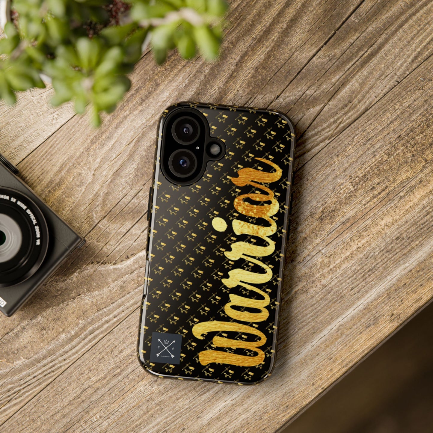 Gold and Bold Warrior - Tough Phone Cases
