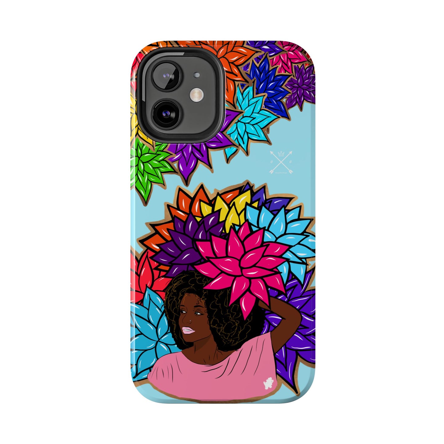 Beauty with Flowers - Tough Phone Cases