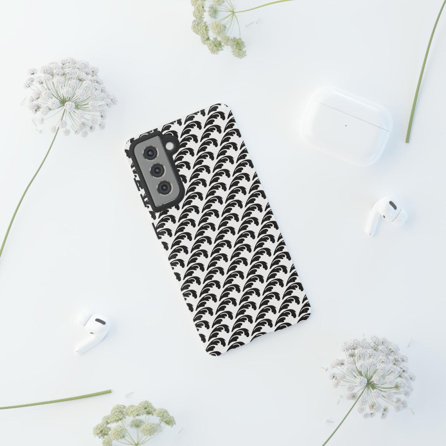 Beautiful Beloved One Flourish (black/white) - Tough Phone Cases