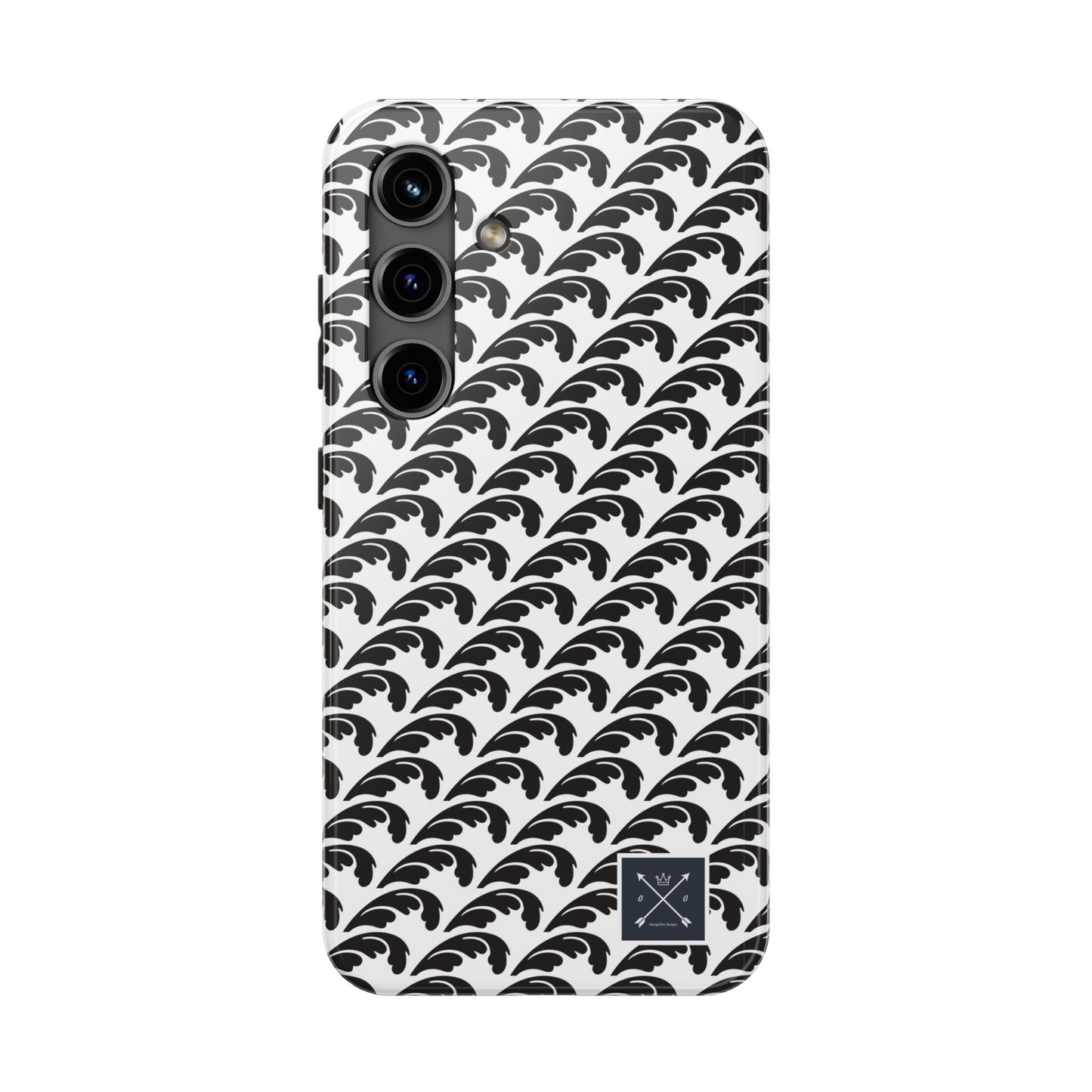 Beautiful Beloved One Flourish (black/white) - Tough Phone Cases