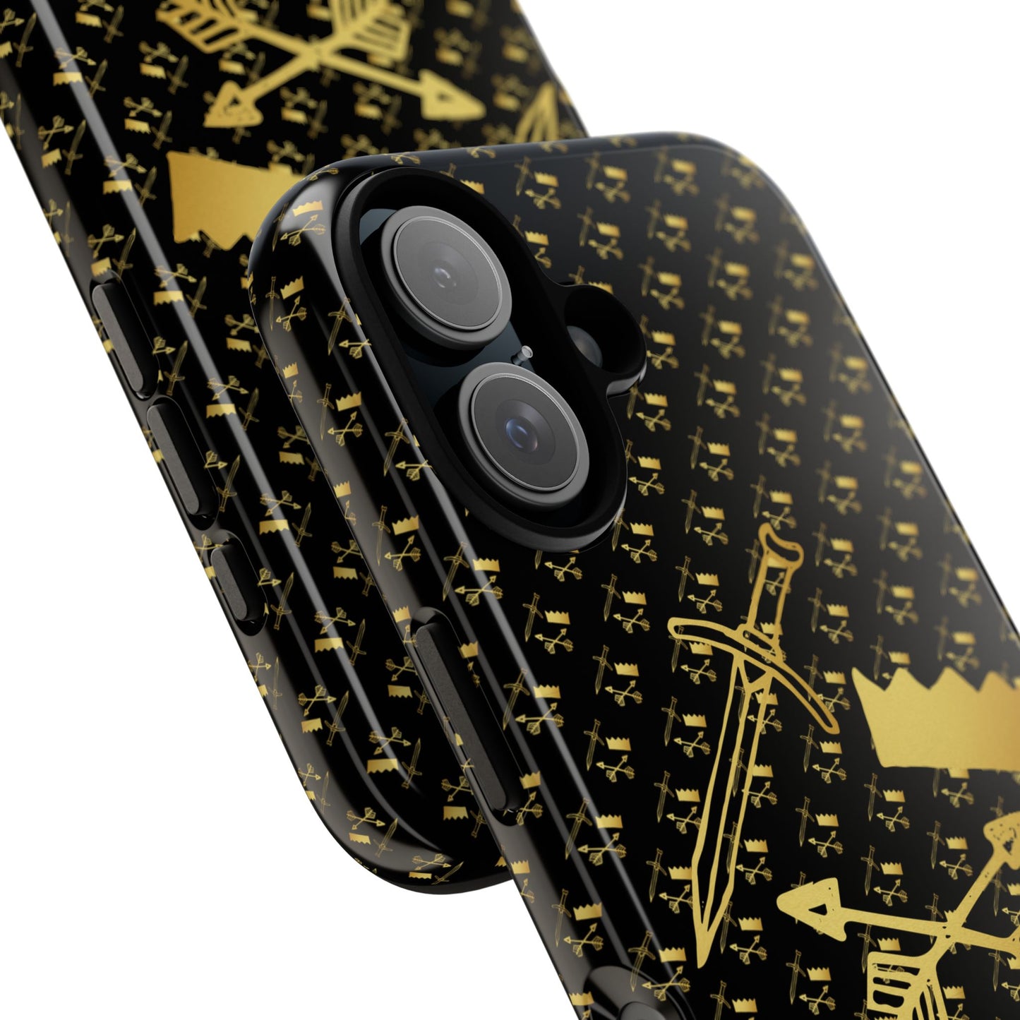 Gold and Bold Warrior - Tough Phone Cases