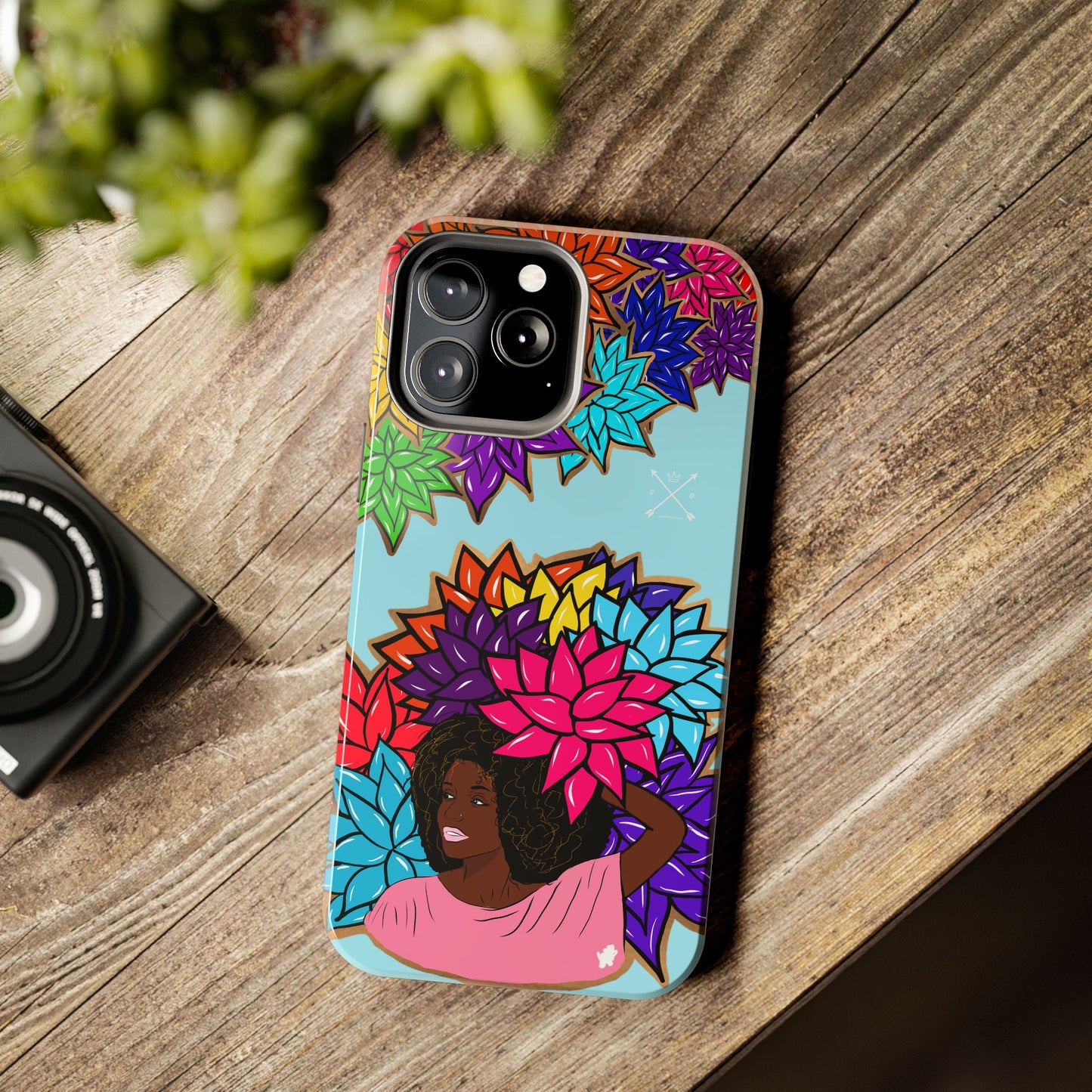 Beauty with Flowers - Tough Phone Cases