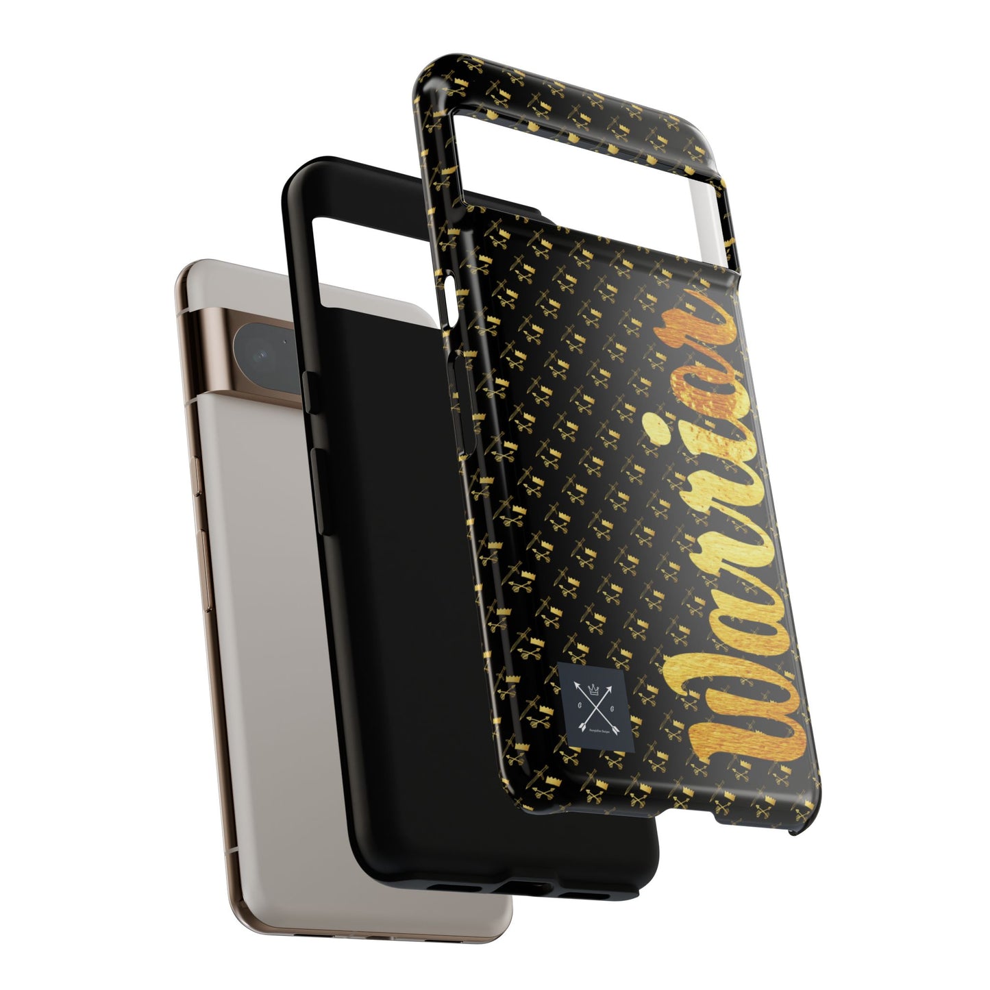 Gold and Bold Warrior - Tough Phone Cases