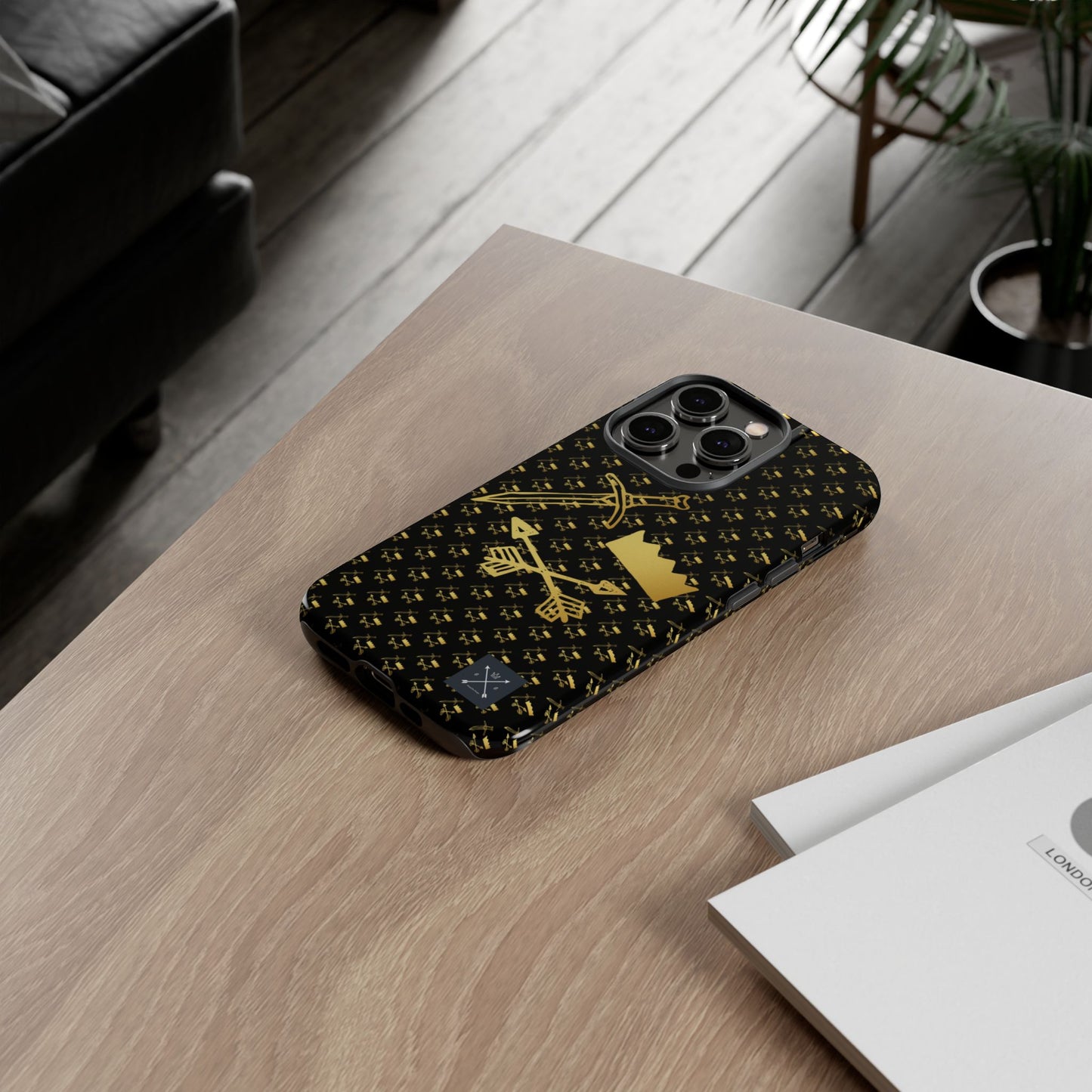 Gold and Bold Warrior - Tough Phone Cases