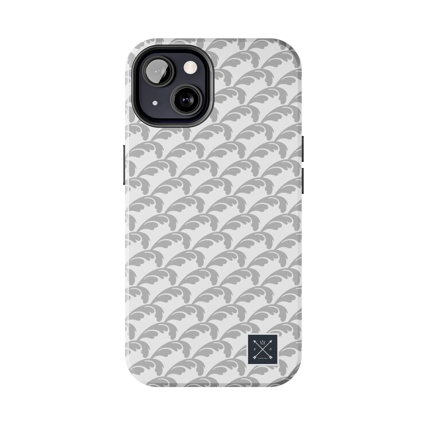 Beautiful Beloved Flourish (white/silver) - Tough Phone Cases