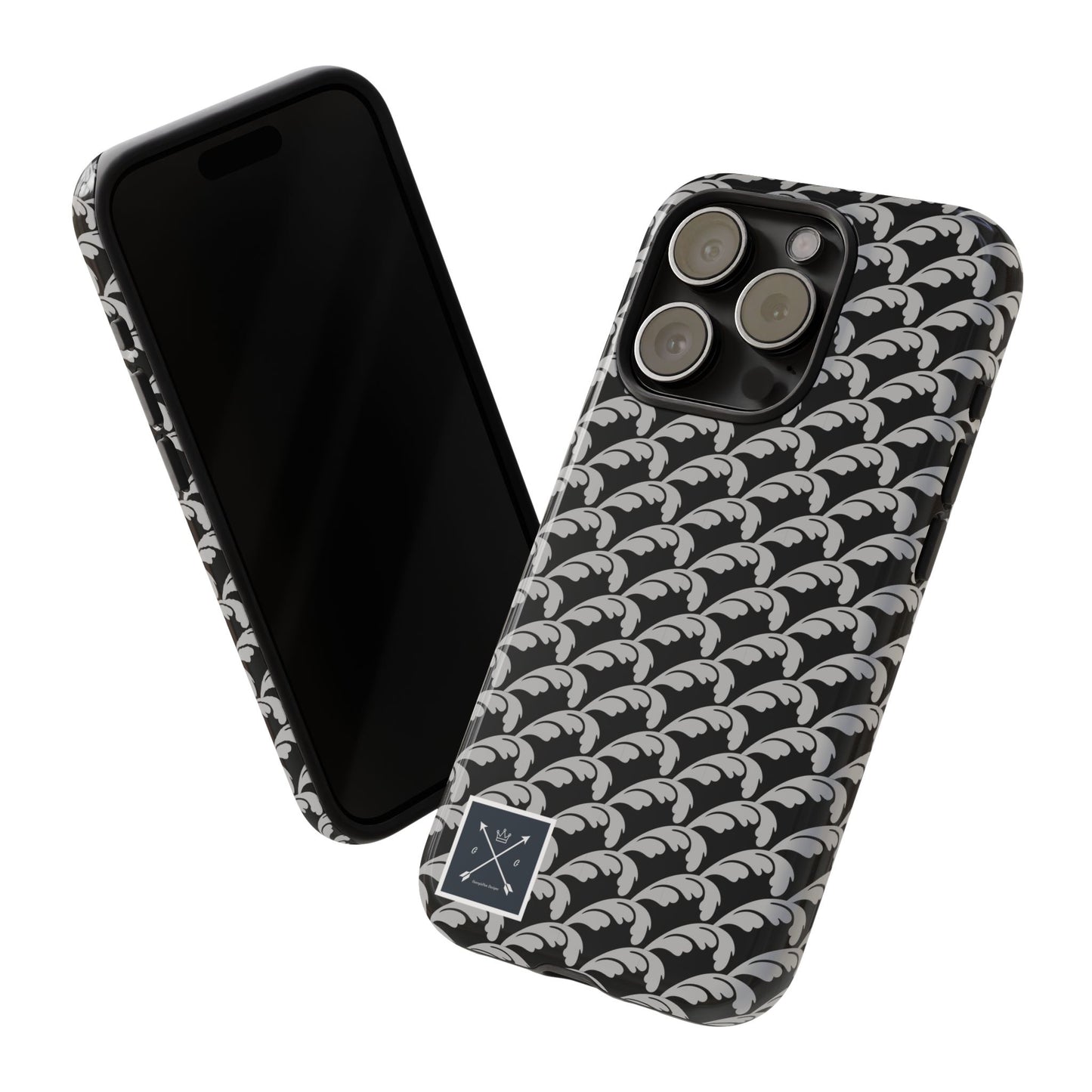 Beautiful Beloved One Flourish (black/silver) - Tough Phone Cases