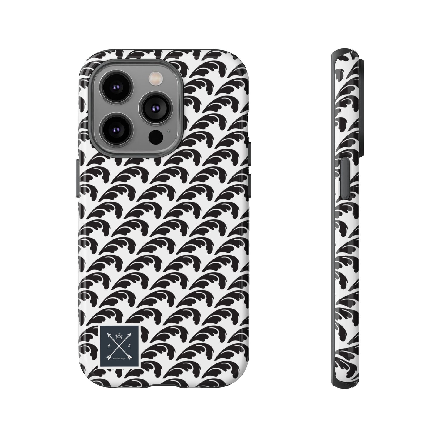 Beautiful Beloved One Flourish (black/white) - Tough Phone Cases