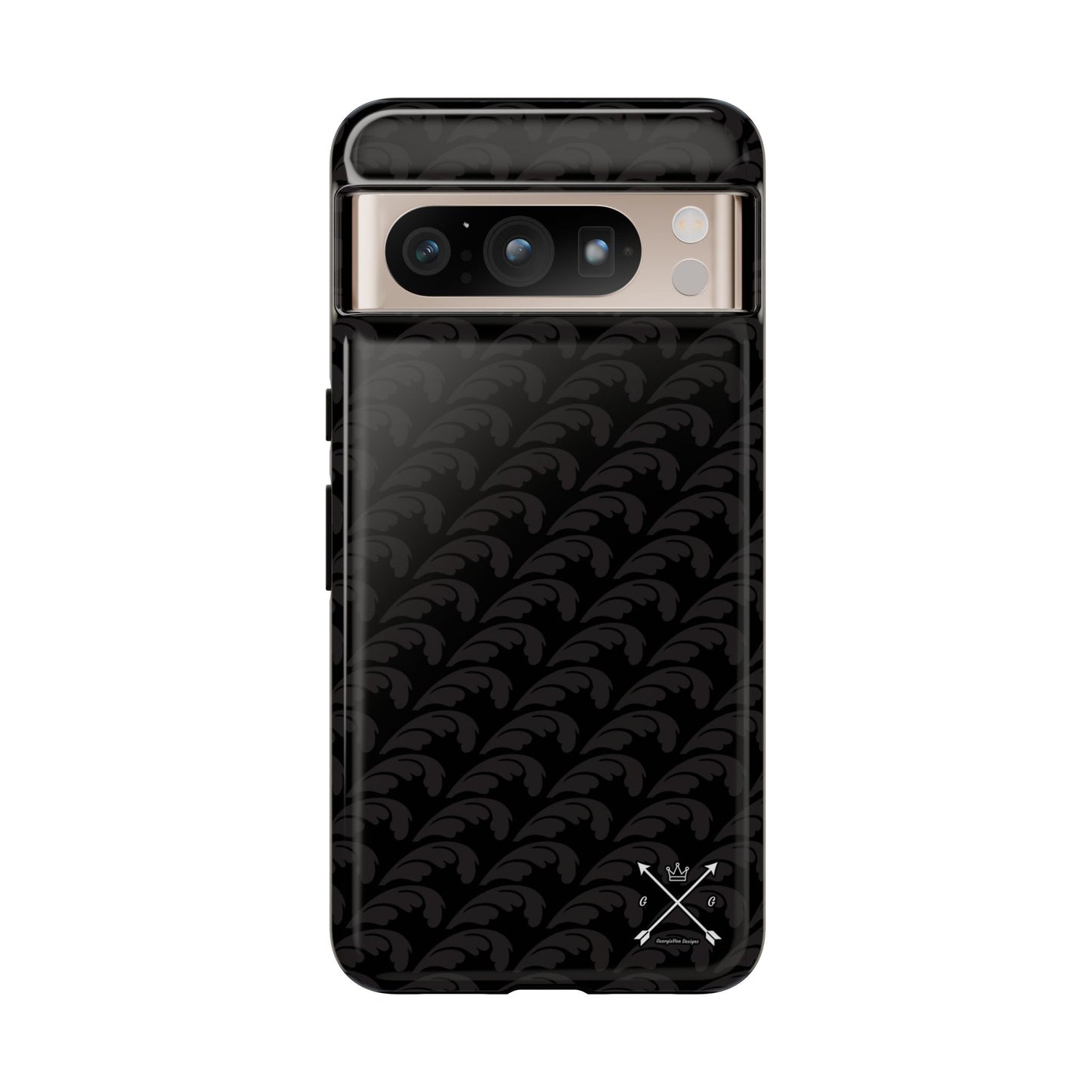 Beautiful Beloved One Flourish - Tough Phone Cases (black/black)