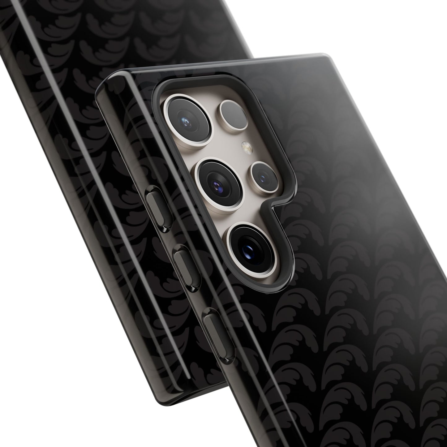 Beautiful Beloved One Flourish - Tough Phone Cases (black/black)