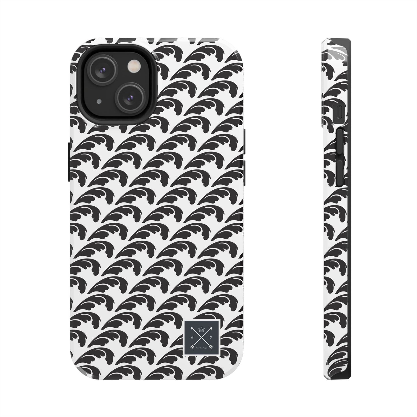 Beautiful Beloved One Flourish (black/white) - Tough Phone Cases