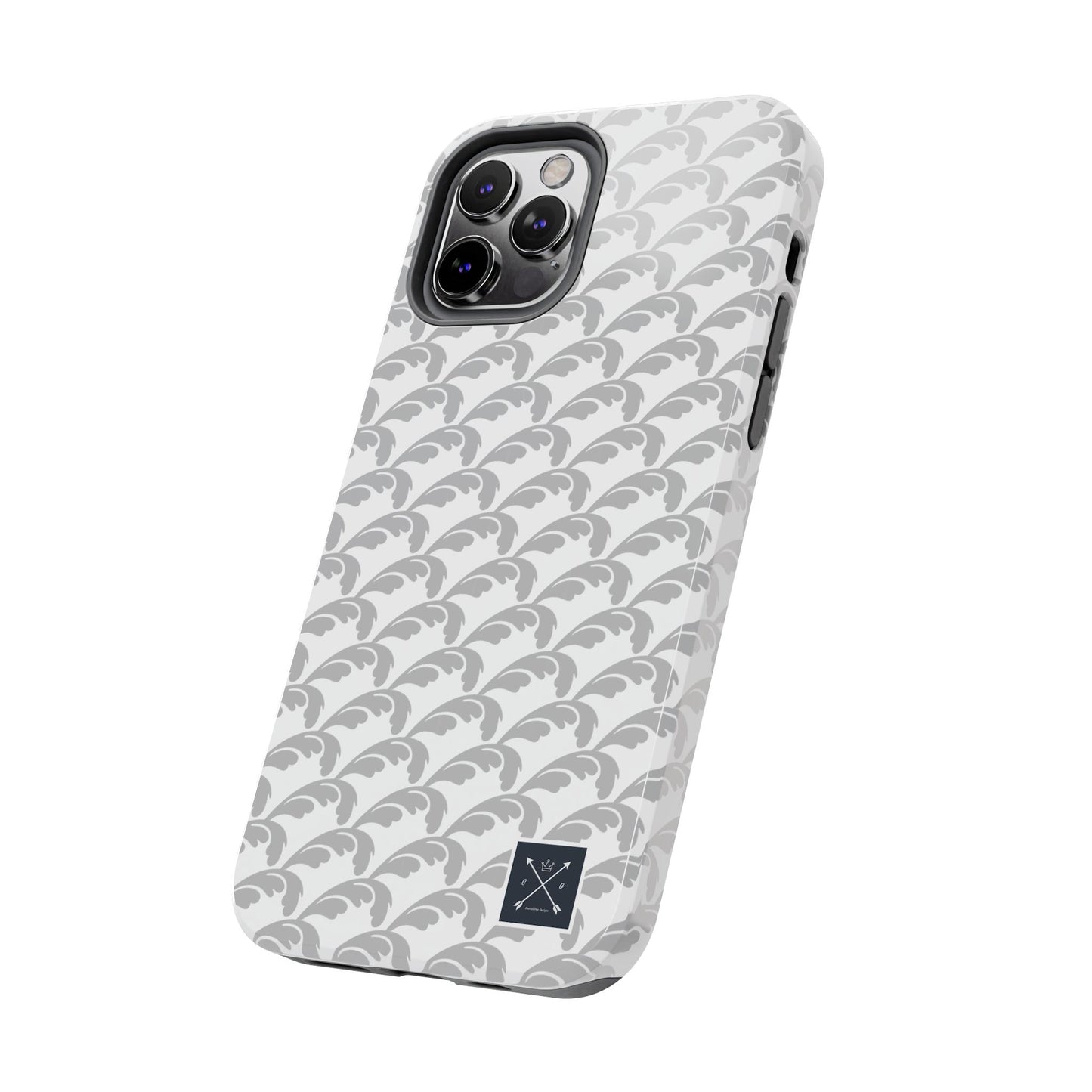Beautiful Beloved Flourish (white/silver) - Tough Phone Cases