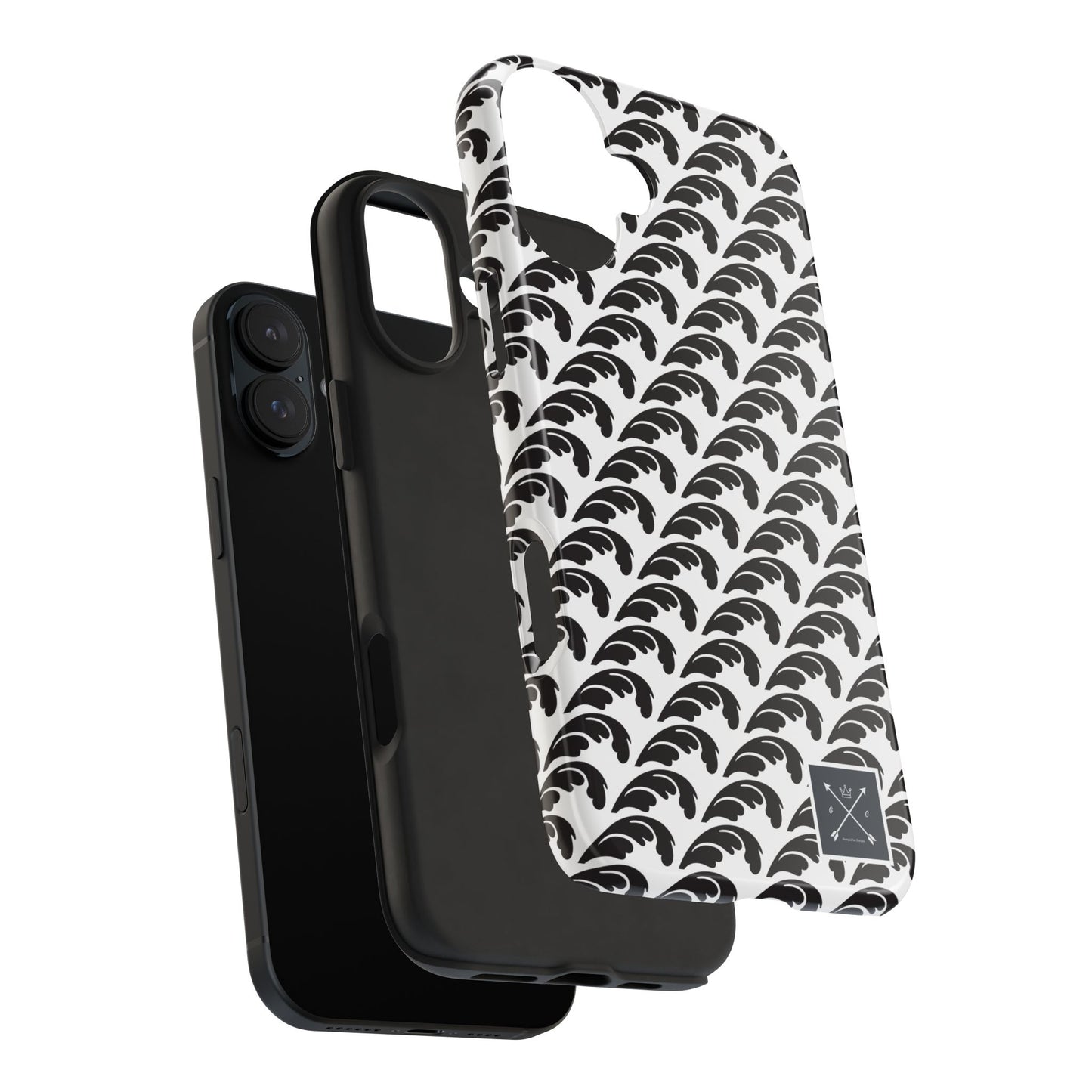 Beautiful Beloved One Flourish (black/white) - Tough Phone Cases
