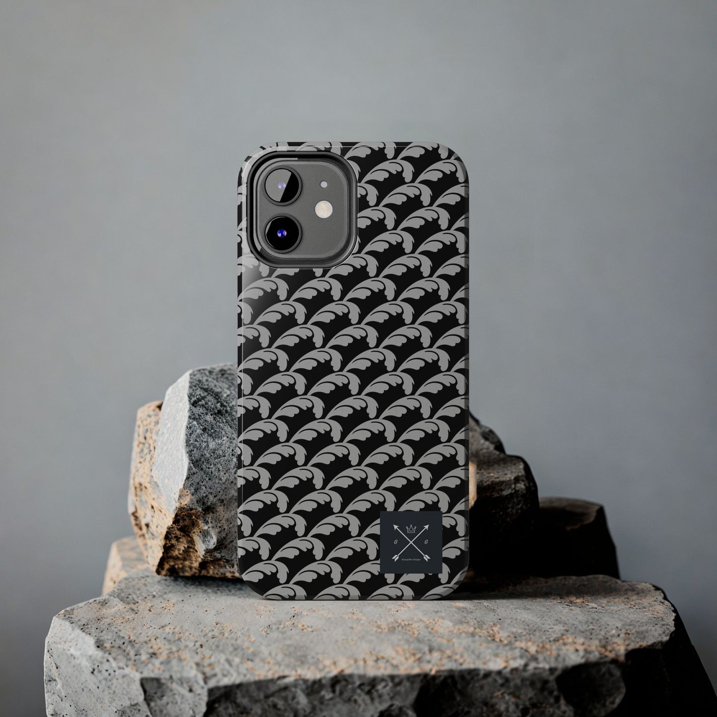 Beautiful Beloved One Flourish (silver/black) - Tough Phone Cases