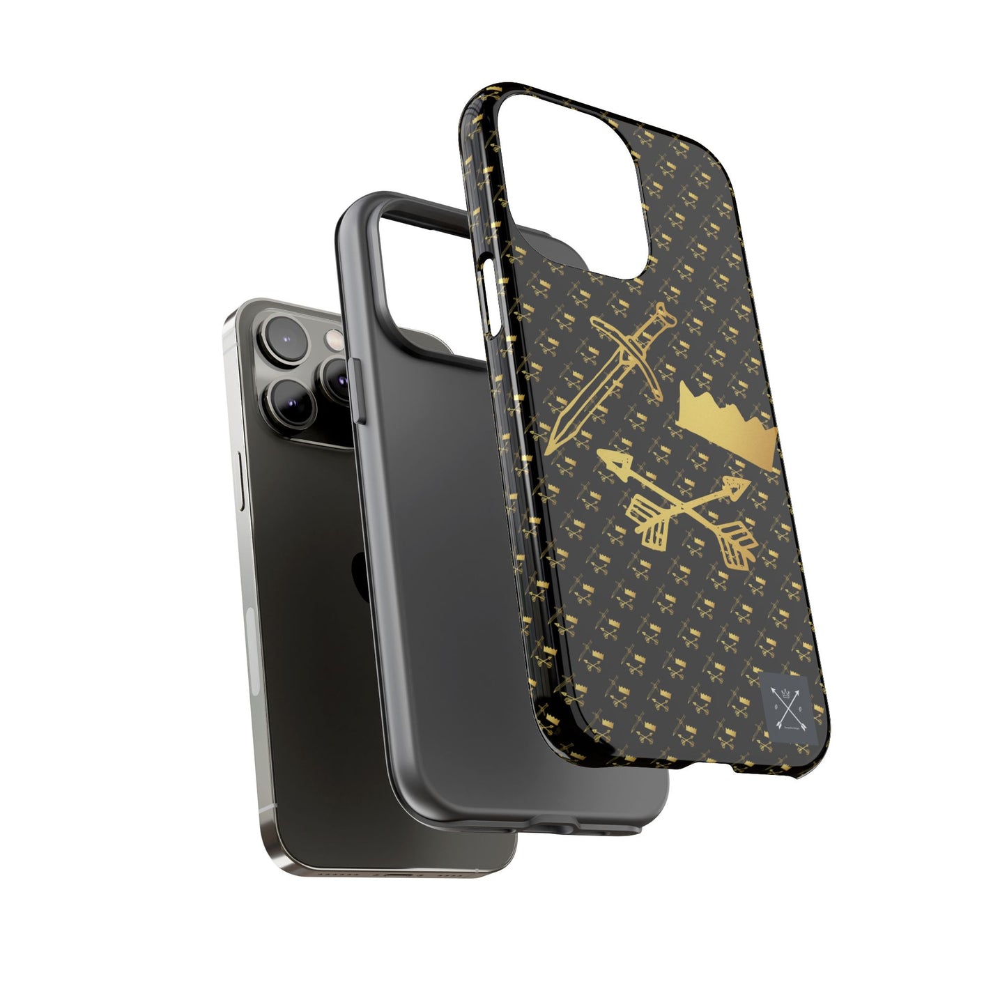 Gold and Bold Warrior - Tough Phone Cases