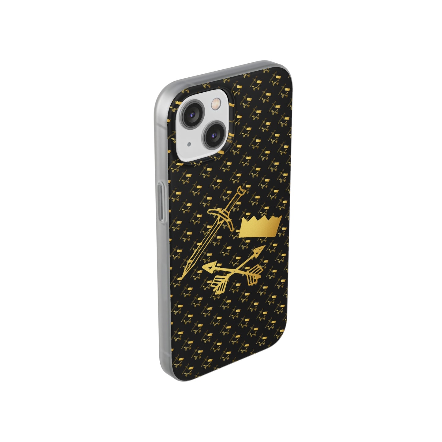 Gold and Bold Warrior - Flexi  Phone Cases