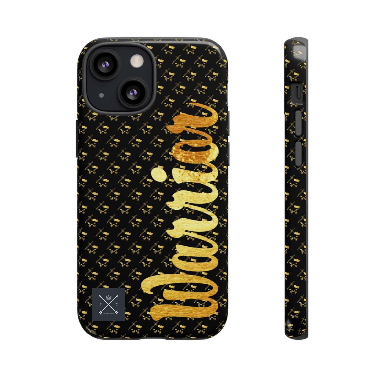 Gold and Bold Warrior - Tough Phone Cases