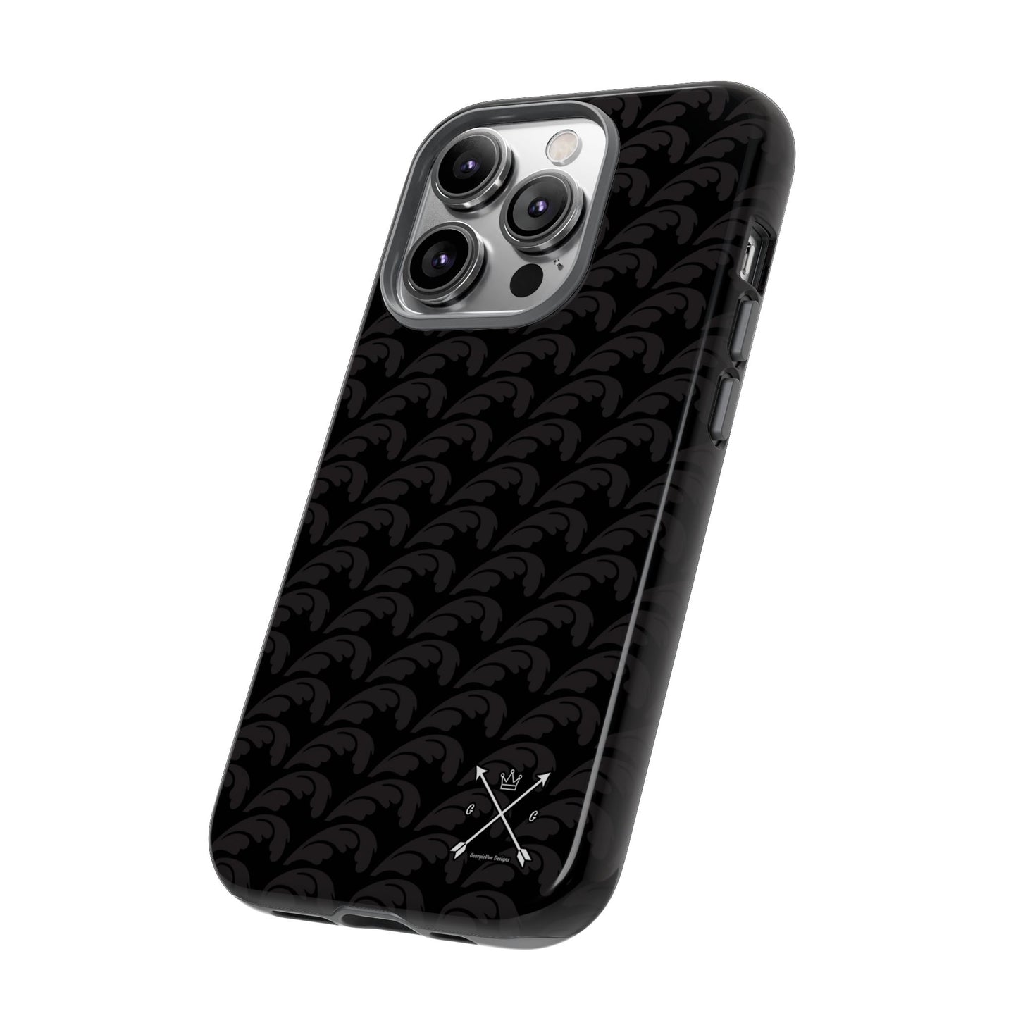 Beautiful Beloved One Flourish - Tough Phone Cases (black/black)