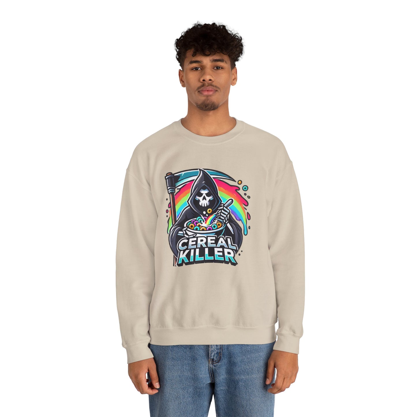 Cereal Killer Grim Design - Unisex Sweatshirt