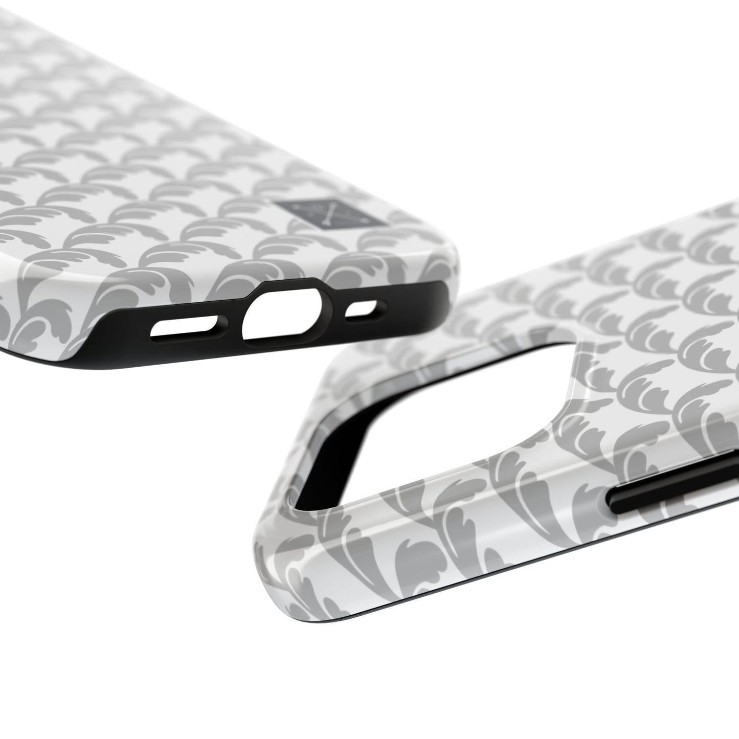 Beautiful Beloved Flourish (white/silver) - Tough Phone Cases