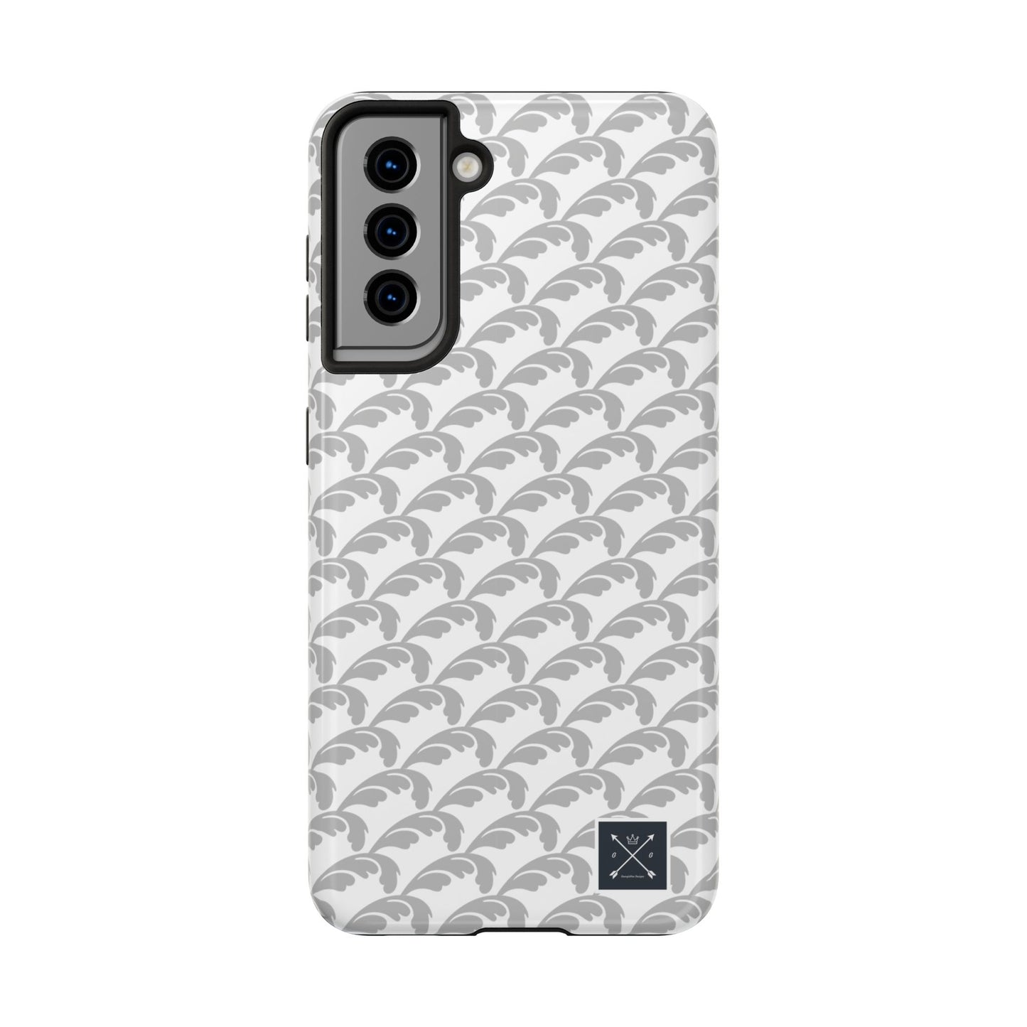 Beautiful Beloved Flourish (white/silver) - Tough Phone Cases