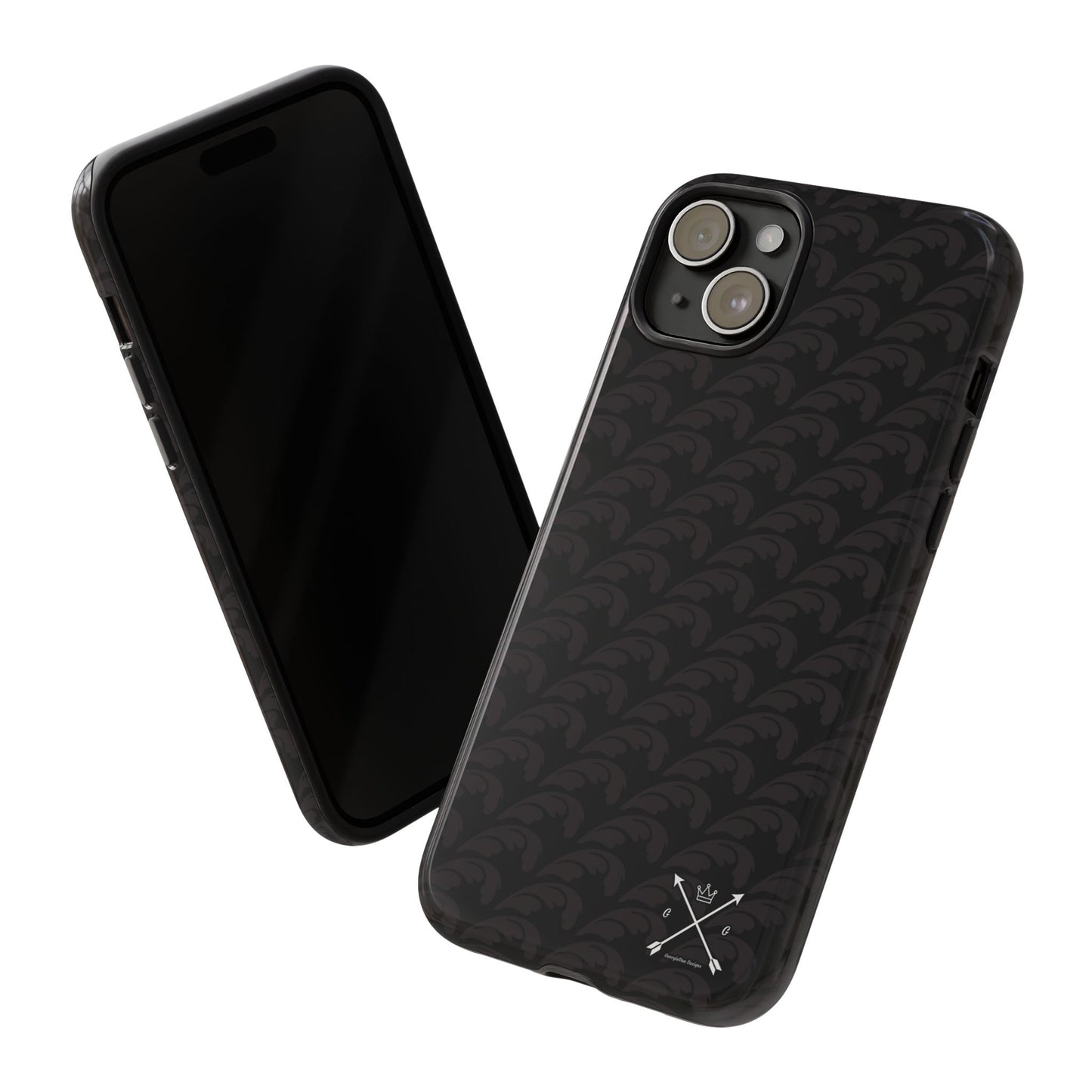 Beautiful Beloved One Flourish - Tough Phone Cases (black/black)