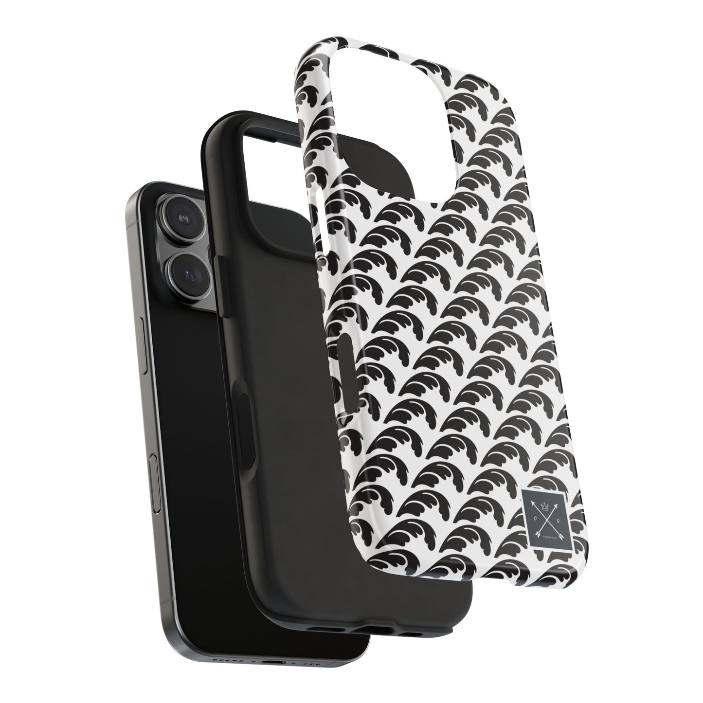 Beautiful Beloved One Flourish (black/white) - Tough Phone Cases
