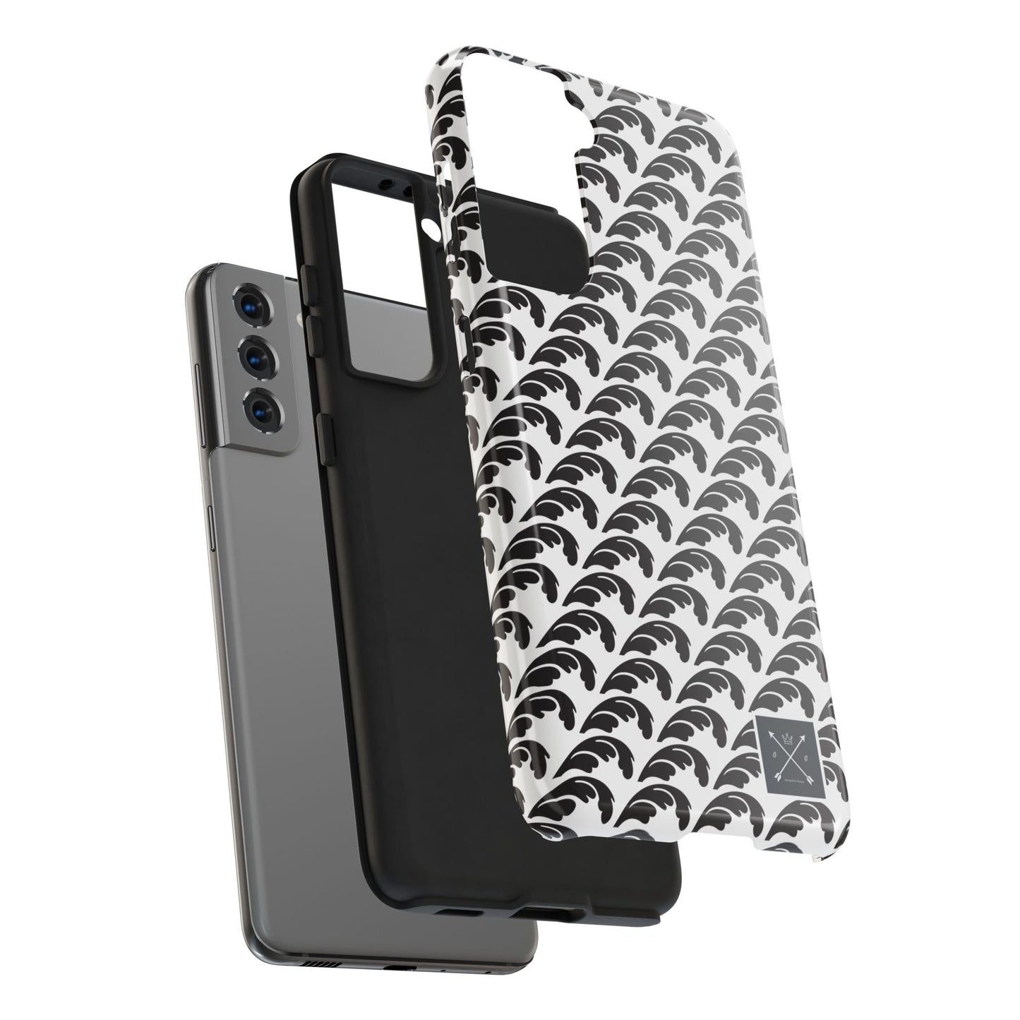 Beautiful Beloved One Flourish (black/white) - Tough Phone Cases