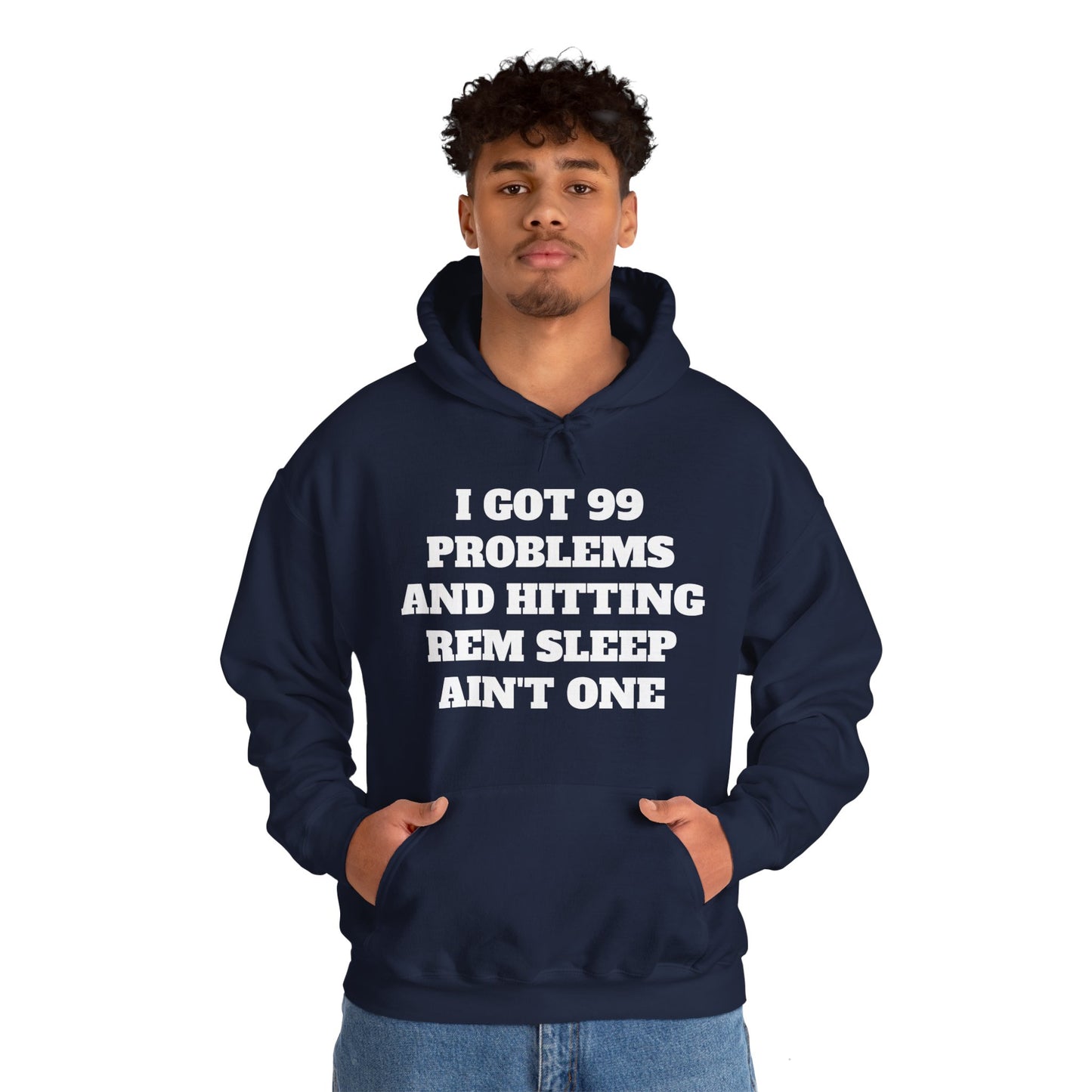 I Got 99 Problems/Narcolepsy Sucks - Unisex Heavy Blend™- Hooded Sweatshirt