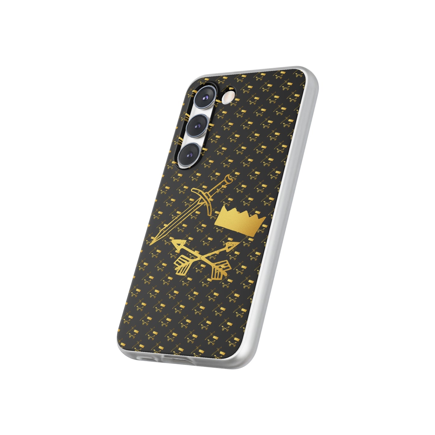 Gold and Bold Warrior - Flexi  Phone Cases