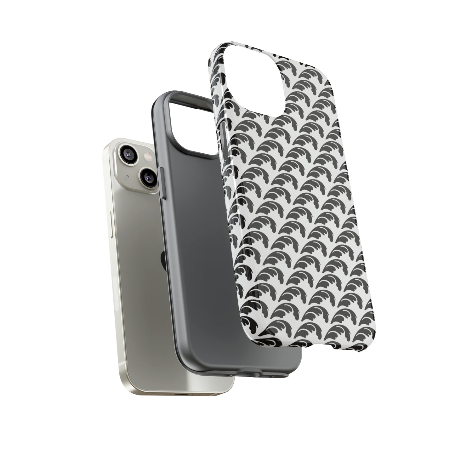 Beautiful Beloved One Flourish (black/white) - Tough Phone Cases