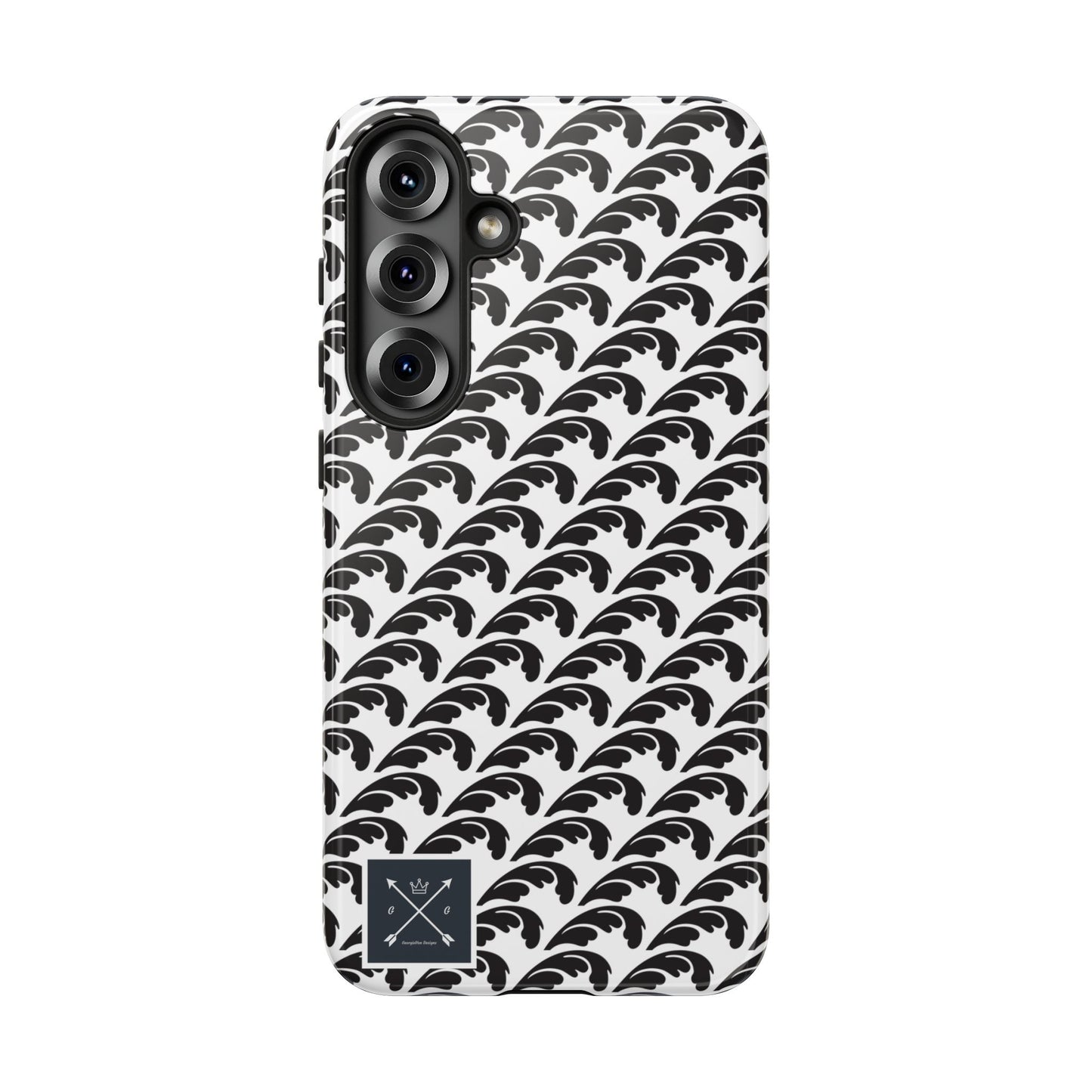 Beautiful Beloved One Flourish (black/white) - Tough Phone Cases