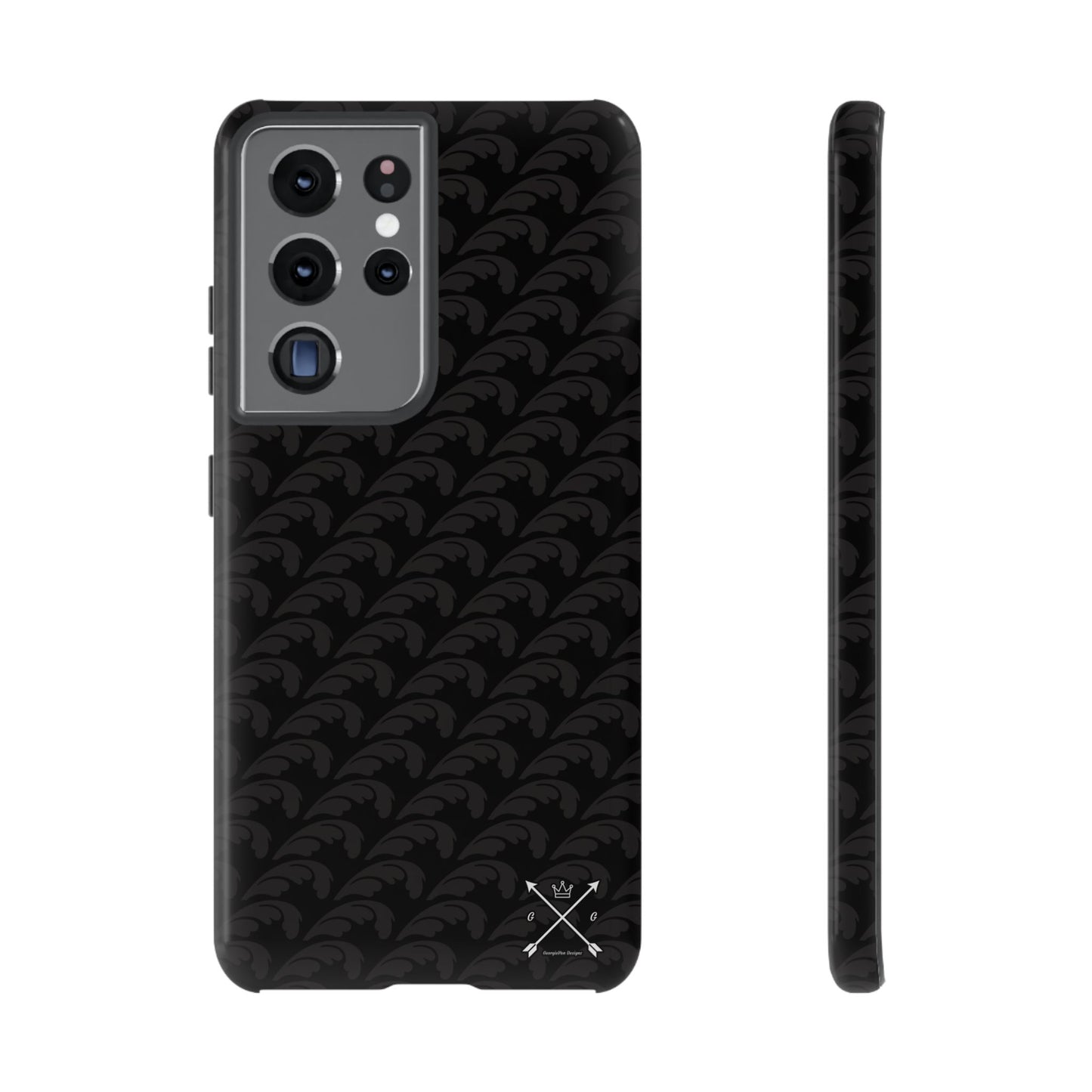 Beautiful Beloved One Flourish - Tough Phone Cases (black/black)