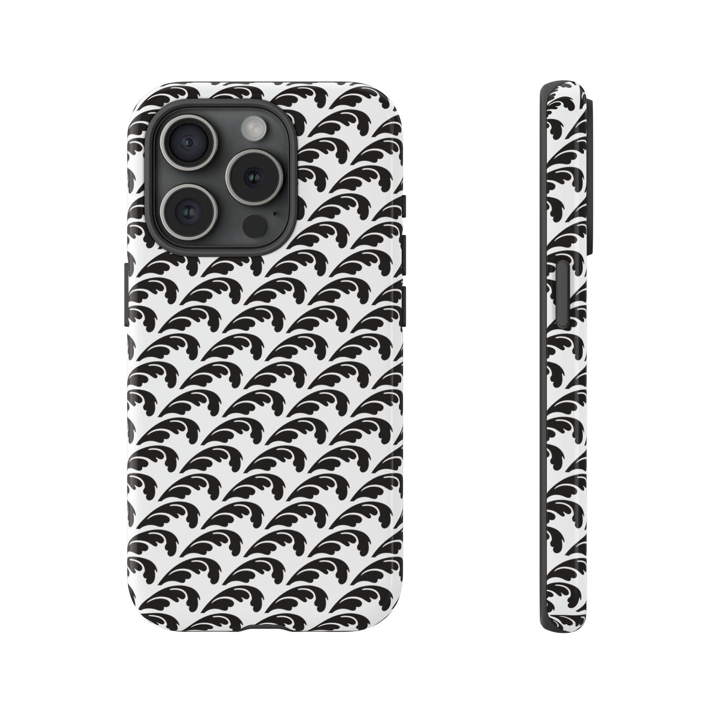 Beautiful Beloved One Flourish (black/white) - Tough Phone Cases