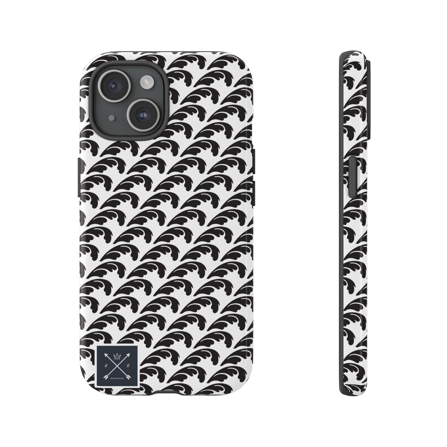 Beautiful Beloved One Flourish (black/white) - Tough Phone Cases