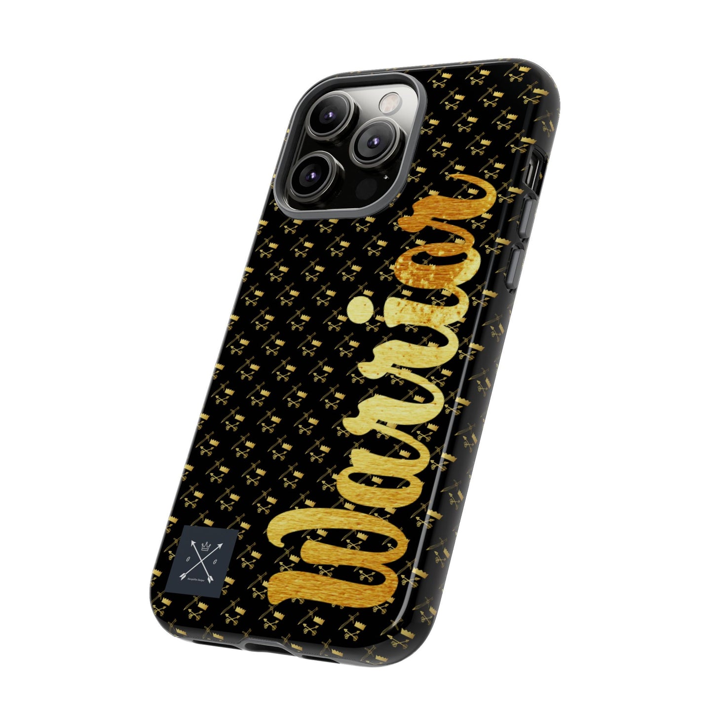Gold and Bold Warrior - Tough Phone Cases