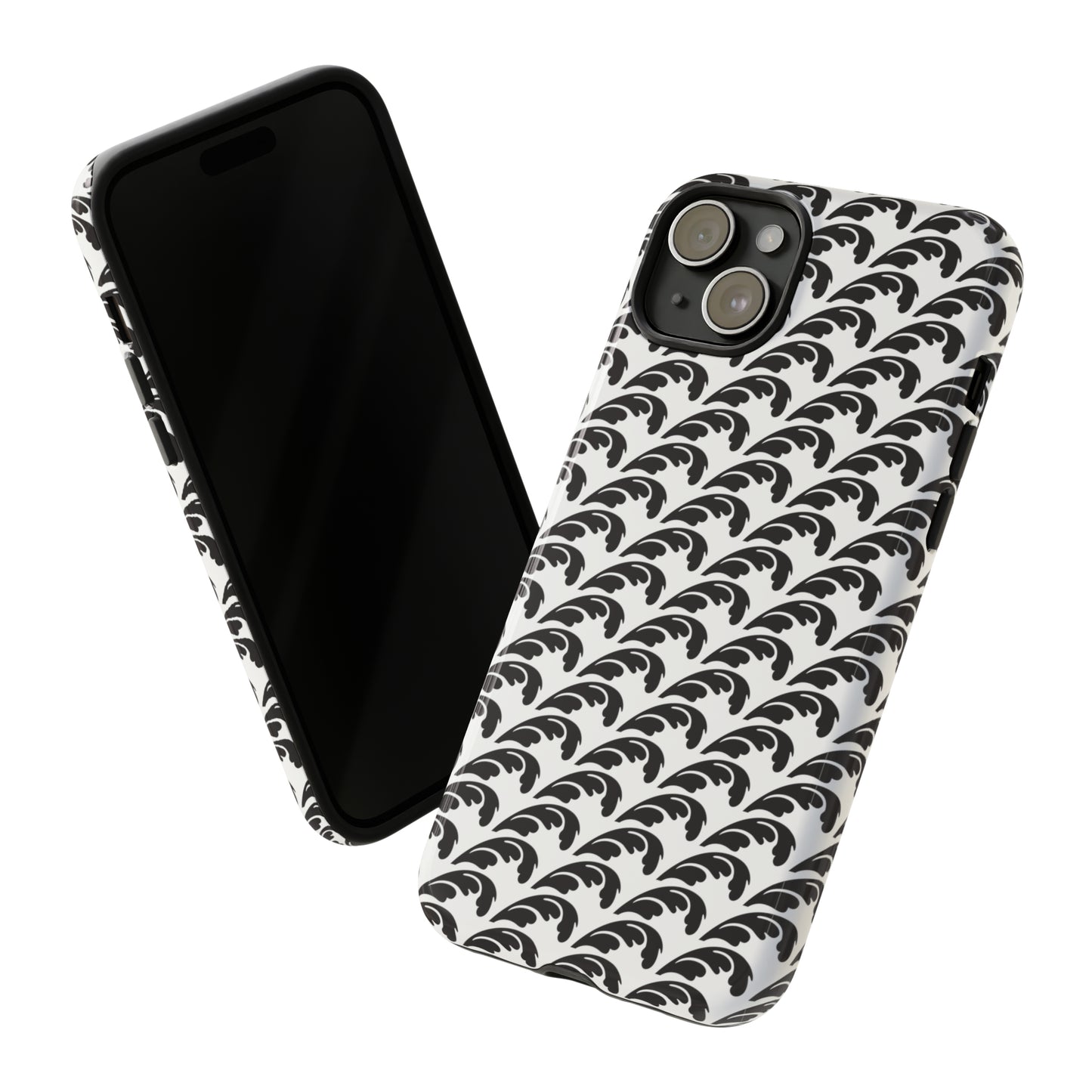 Beautiful Beloved One Flourish (black/white) - Tough Phone Cases