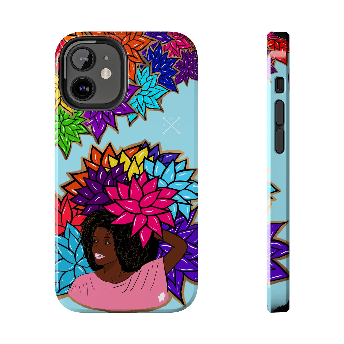 Beauty with Flowers - Tough Phone Cases