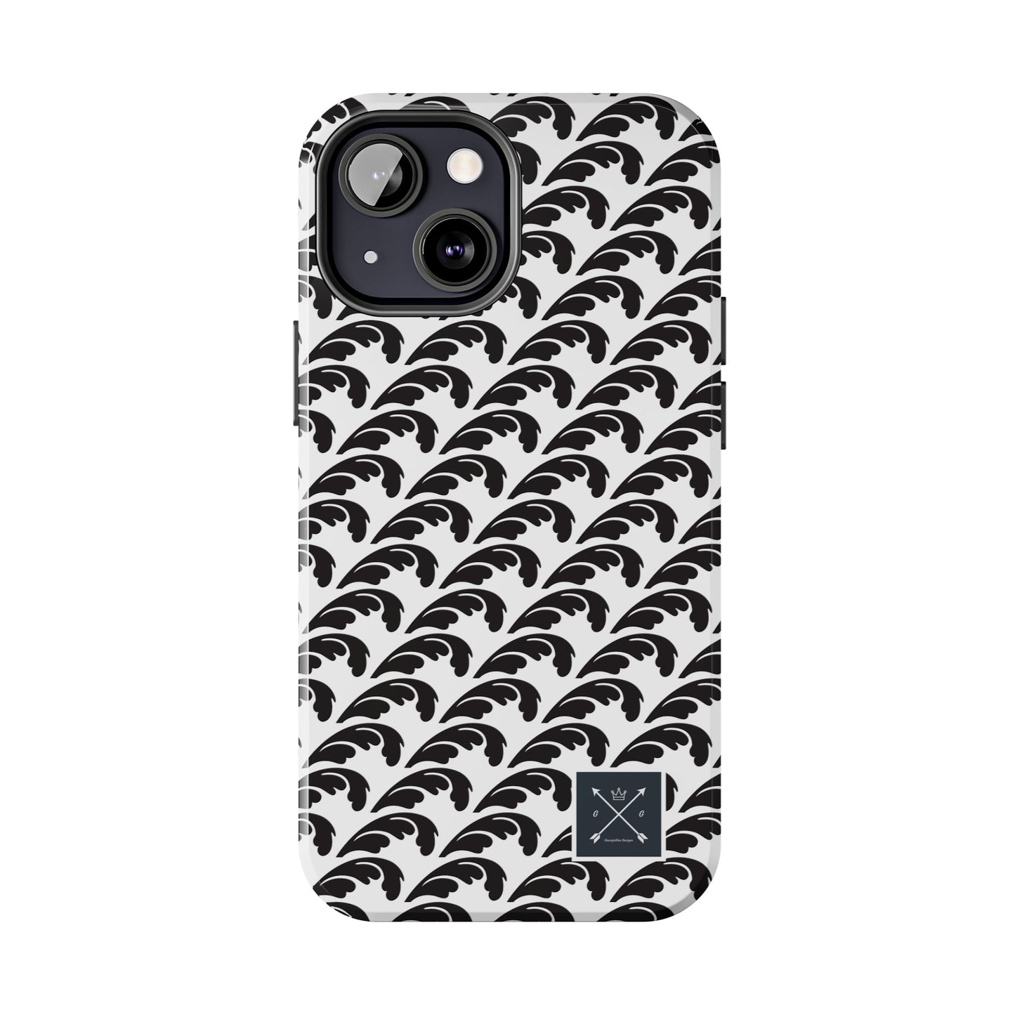 Beautiful Beloved One Flourish (black/white) - Tough Phone Cases